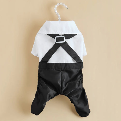Clothes for Small Dogs Puppy Teddy Poodle Chihuahua Coat Handsome Pets Dog Suit Wedding Dress Pet Clothes ropa para perro