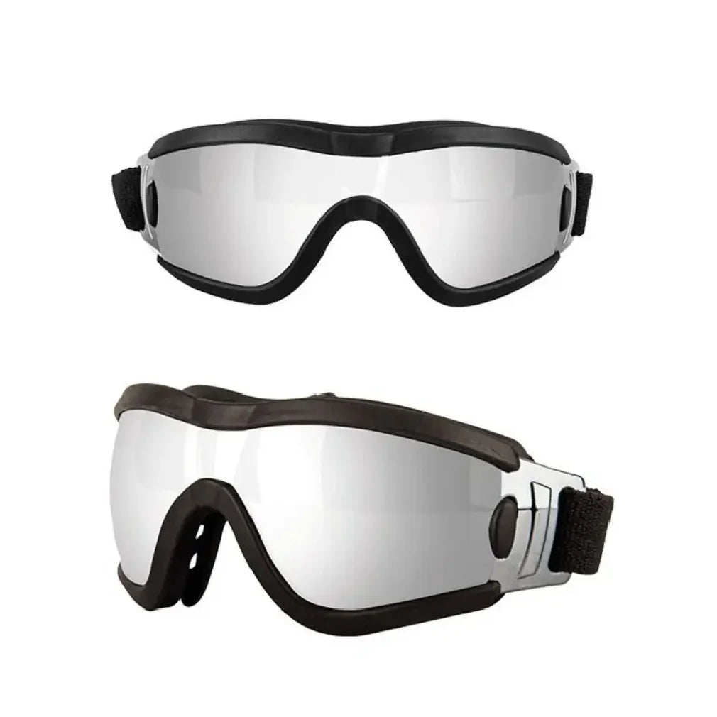 Dog Accessories Adjustable Strap Dog Goggles UV Resistant Windproof Dog Sunglasses Waterproof Anti-Fog Pet Glasses Outdoor