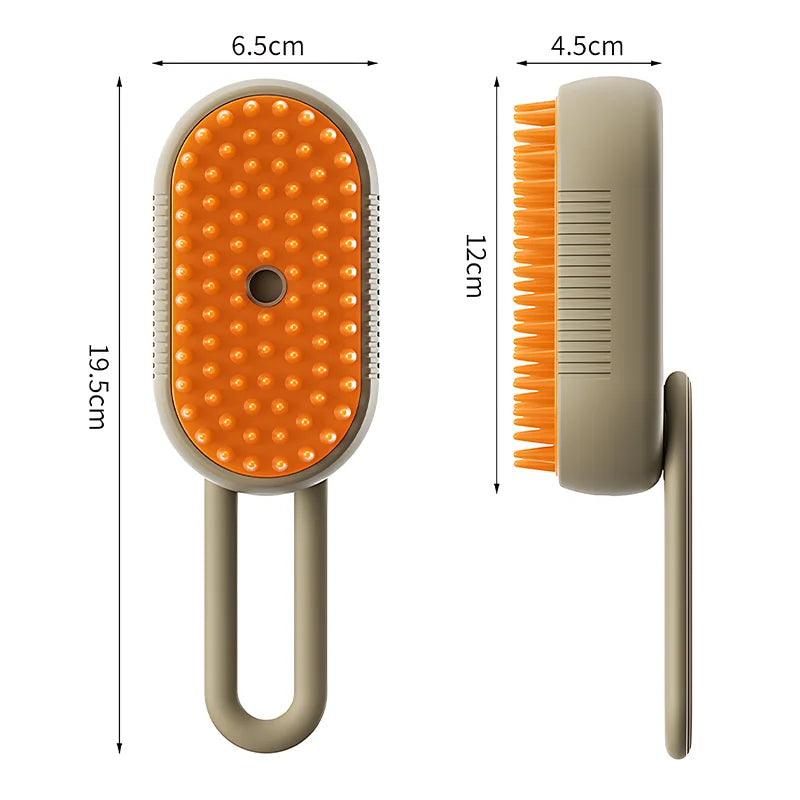 Pet Spray Massage Brush Cat Dog Steam Brush Cleaning Brush Hair Removal Combs Rechargeable Pet Grooming Hygiene Accessories