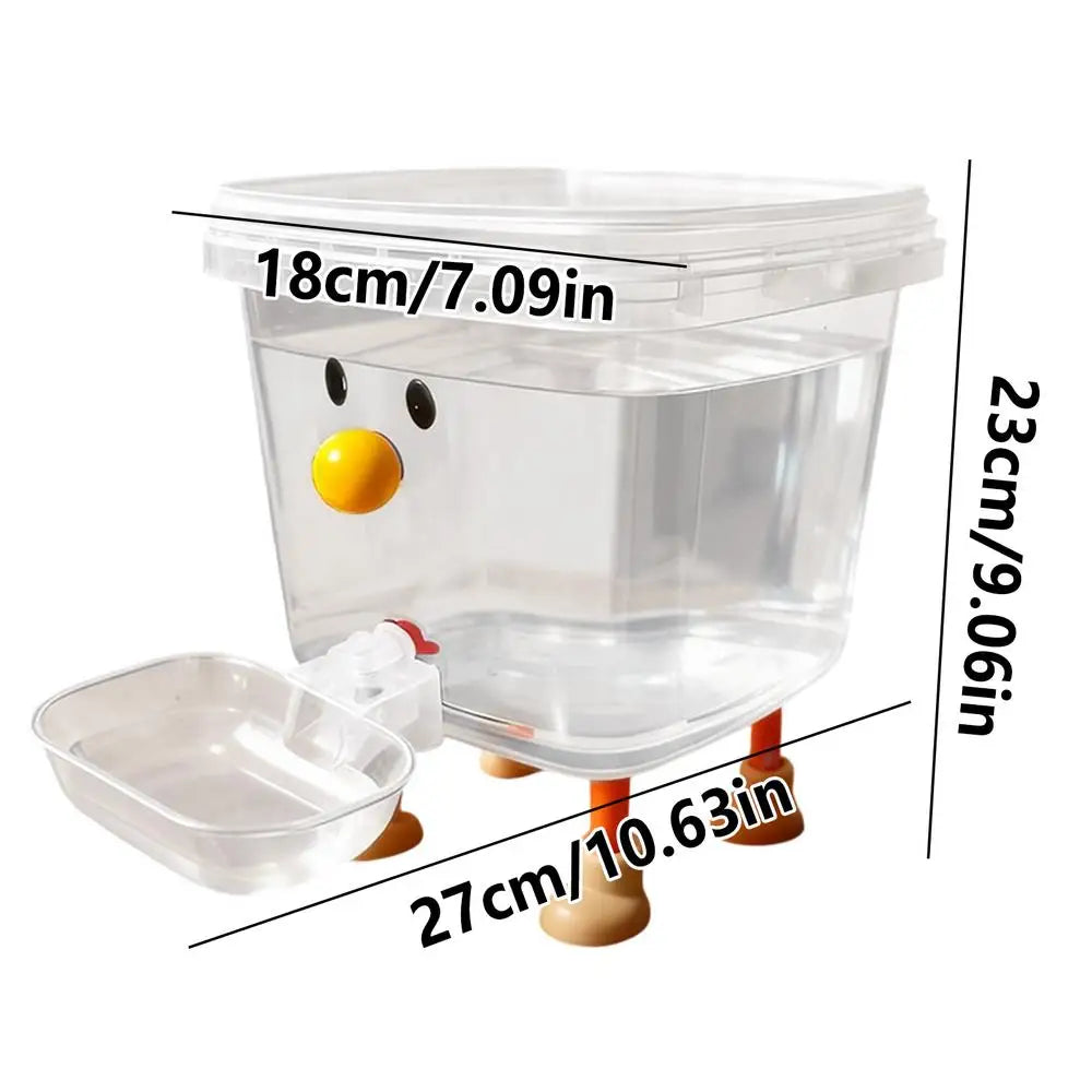 3/5L Automatic Pet Water Dispenser Smile Face Auto Cat Dog Fountain Bowl Large Capacity Pet Water Feeder for Home Indoor Use