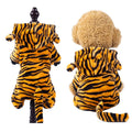 Pet Clothes for Small Medium Dogs Flannel Dog Jumpsuits Soft Comfortable Winter Warm Dog Cat Costume  Chihuahua Teddy Pet Coats