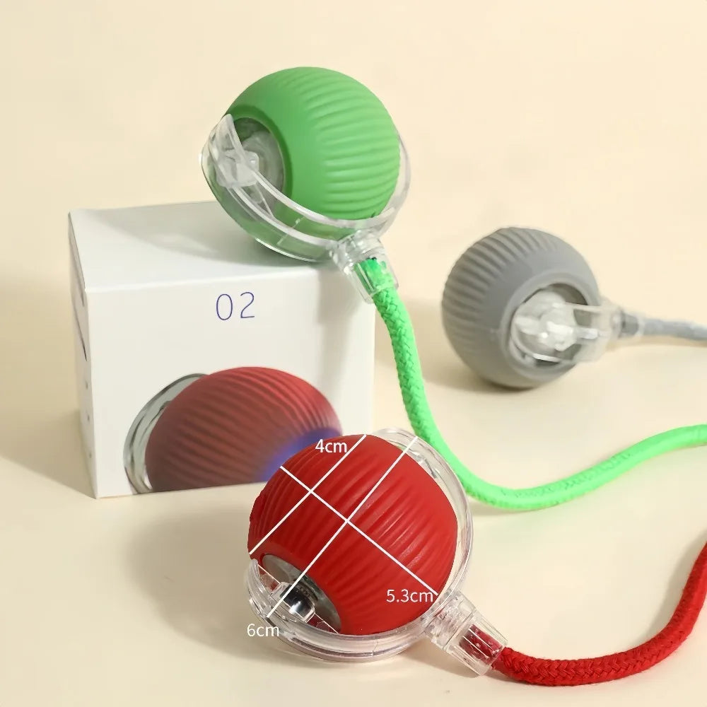 Dog Toy Automatic Dog Walking Ball Self-Happy Relieving Boredom Pet Electric Puppy Bite-Resistant Smart Toy Puppy Training