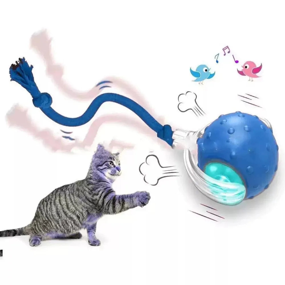 Dog Toy Automatic Dog Walking Ball Self-Happy Relieving Boredom Pet Electric Puppy Bite-Resistant Smart Toy Puppy Training